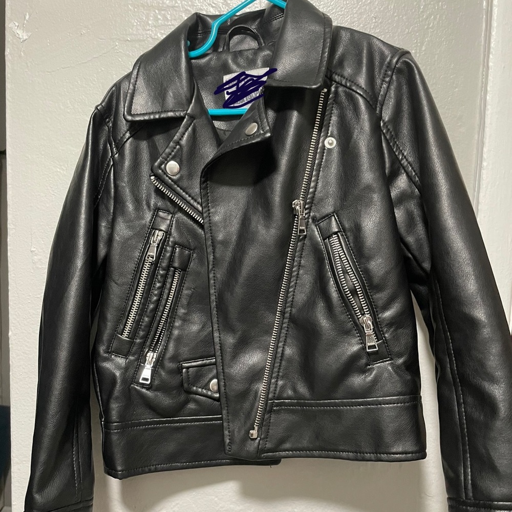 Zara kids Leather Jacket (girls)